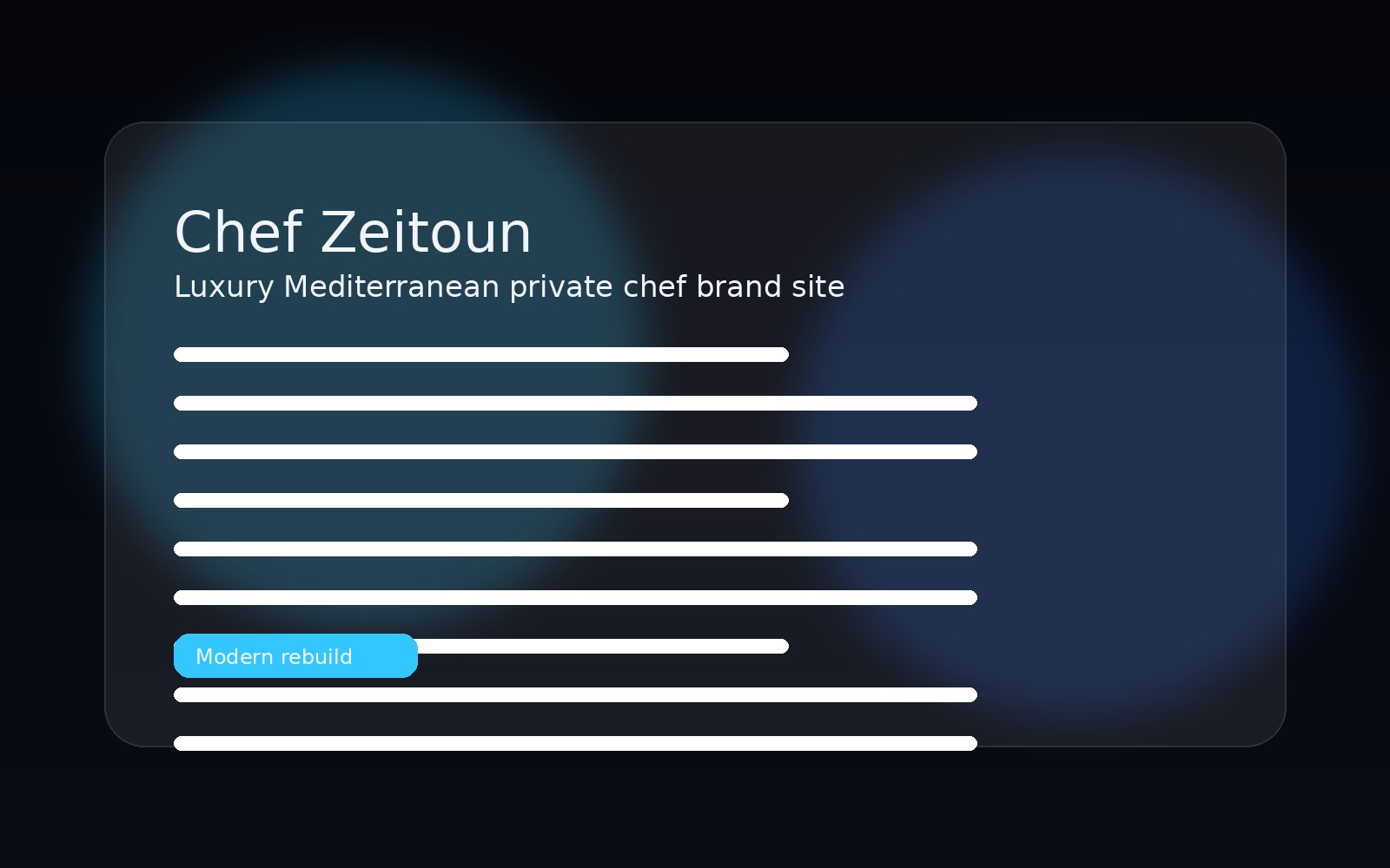 Chef Zeitoun preview image